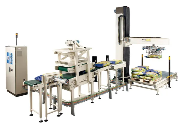 EUROPACKRotatingsmall Europack sack palletiser