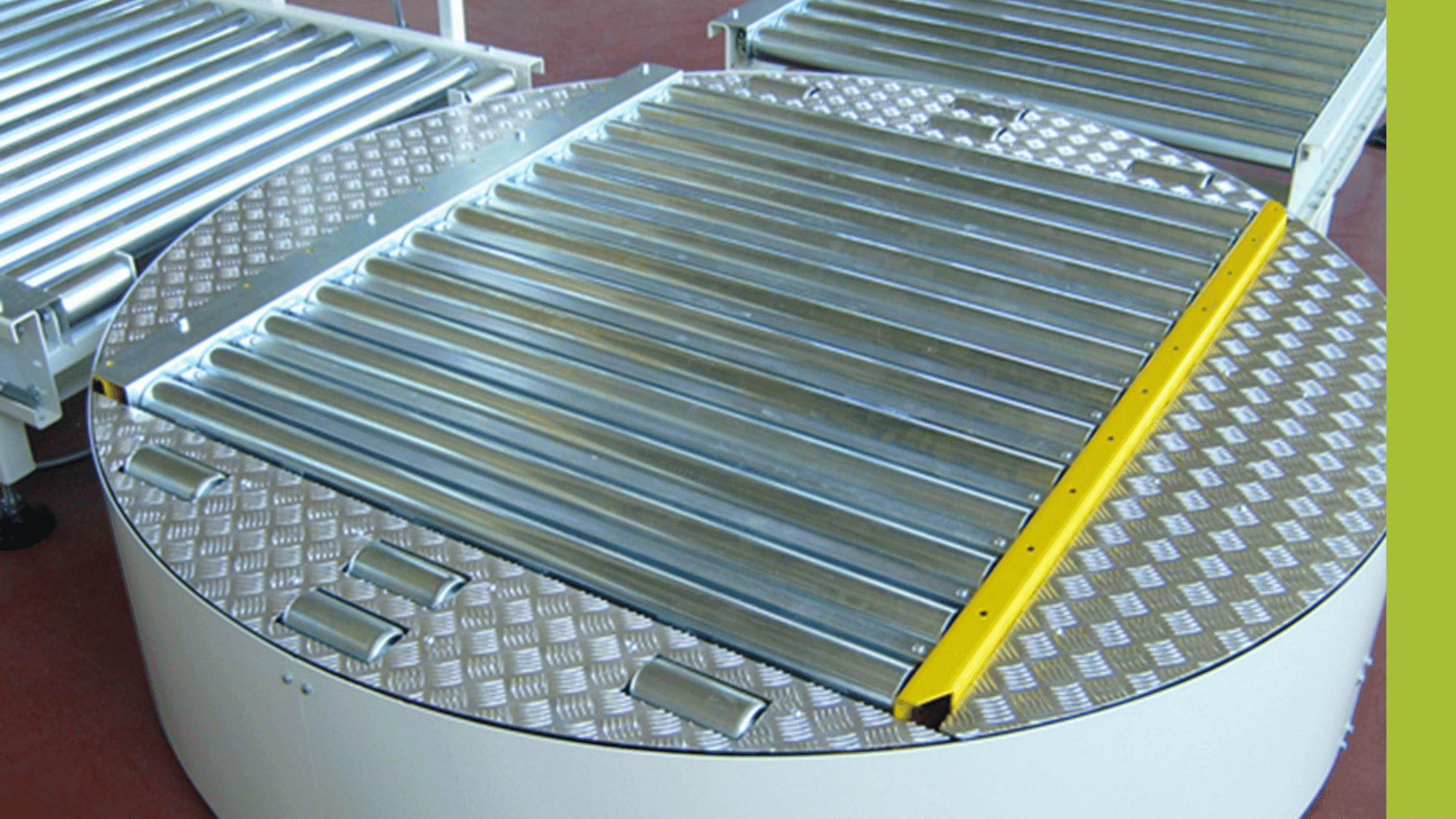 A conveyor of a Lita handling system