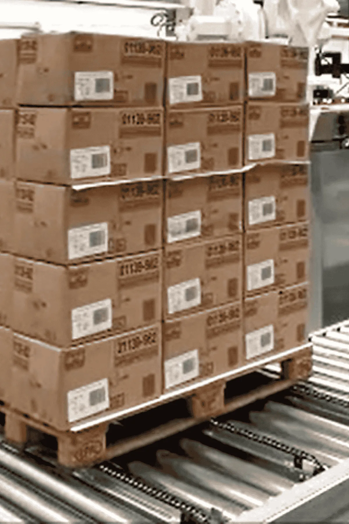 Stacked boxes