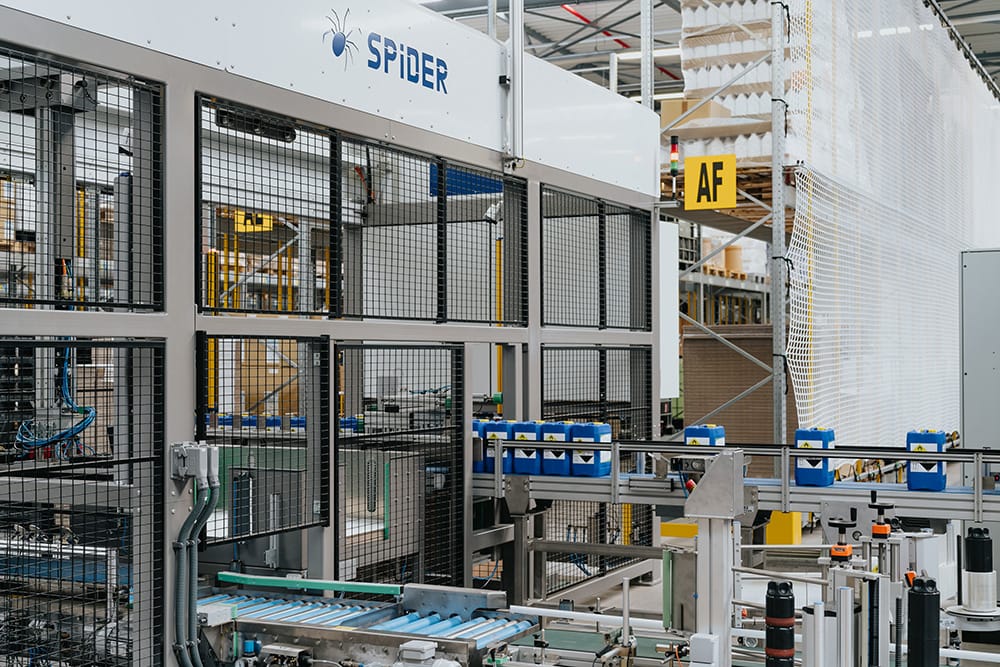 spider palletiser spider palletiser